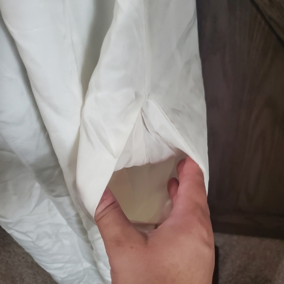 L'Agence Baby Doll Mixed Media Maxi Dress - Picture 3 of 4